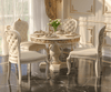 Zyvra Luxury Solid Wood Round Dining Set