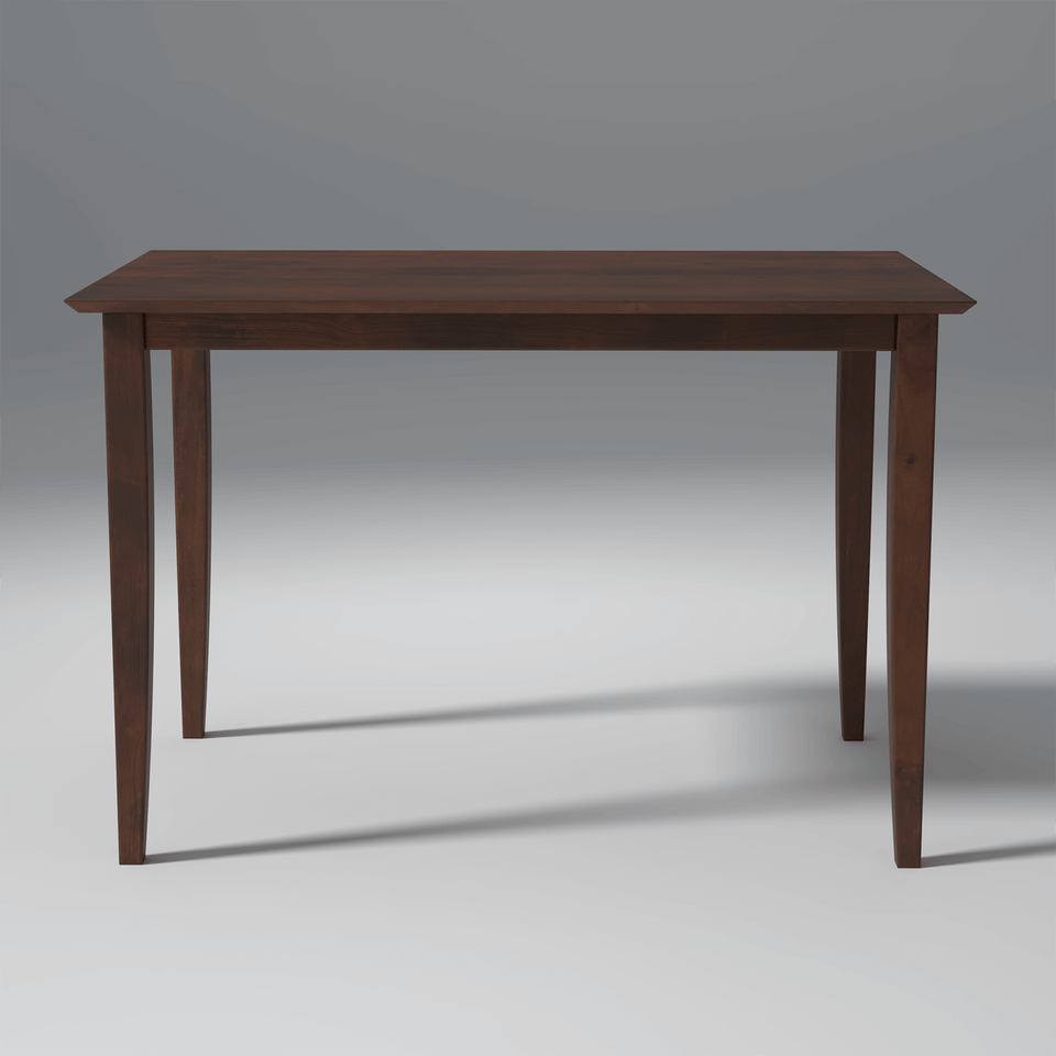 Redzepi Mango Wood Dining Table in Walnut Finish ( 4 Seater)