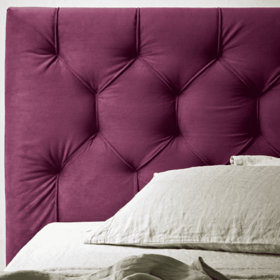 Voyage Upholstered Bed in Purple Colour With Box Storage