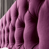 Voyage Upholstered Bed in Purple Colour With Box Storage