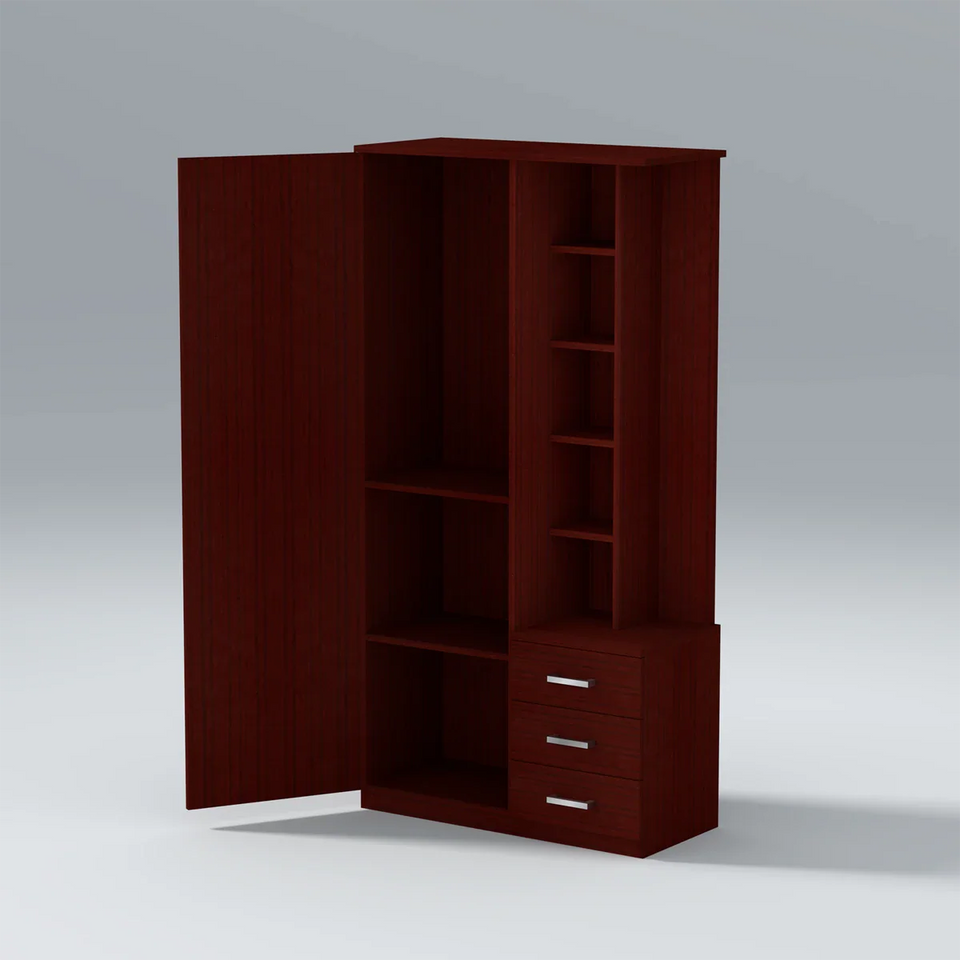 Allure Engineered Wood Dresser Table In Mahogany
