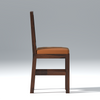 Gagnaire Brown Dining Table Set 4 Seater In Brown Color