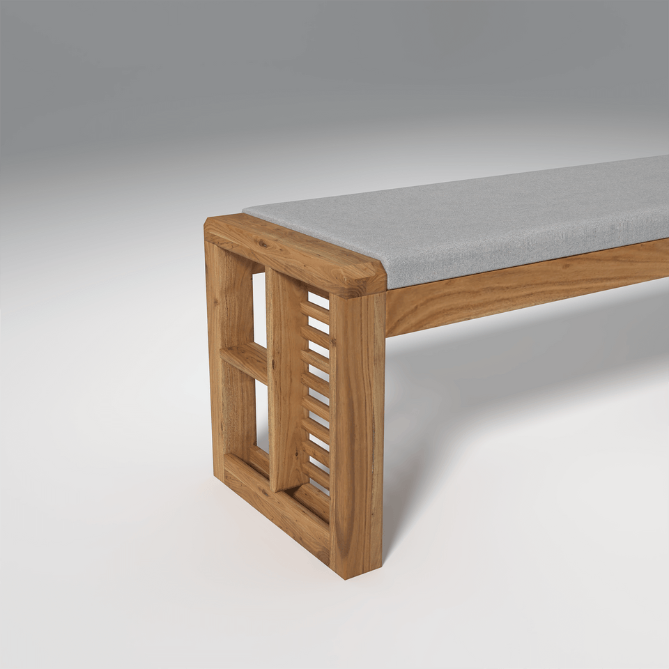 Garten Acacia Wood Dining Table with Natural Finish