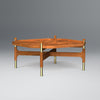 Barblend Coffee Table in Light Honey Colour With Stool