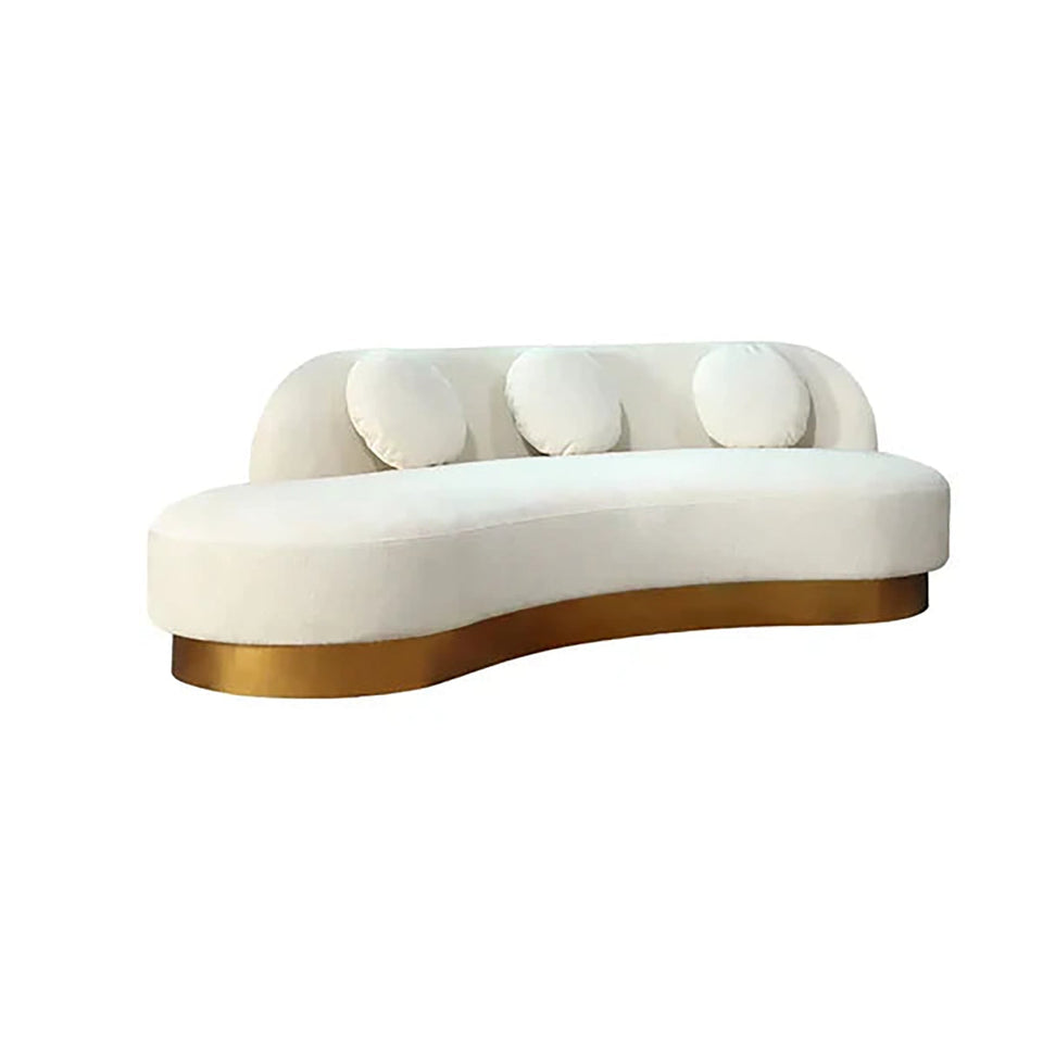 Avant 3 Seater Sofa in white colour