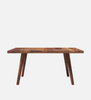 Resonance Sheesham wood Dining Table Set In Reddish Walnut color with 6 Seating