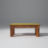 Axel Sheesham Wood Dining Table Set (6 seater) In Light Honey