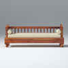 Homely Sheesham Wood Sofa