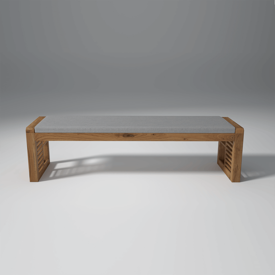 Garten Acacia Wood Dining Table with Natural Finish