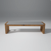 Garten Acacia Wood Dining Table with Natural Finish