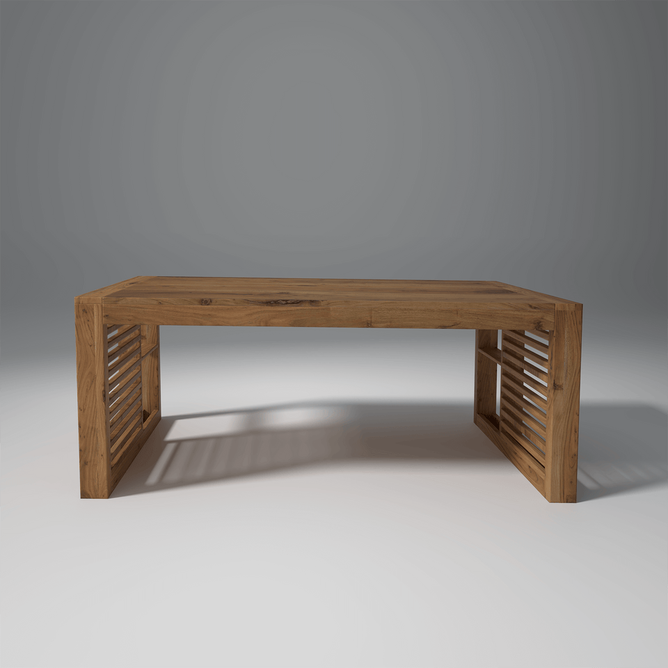 Garten Acacia Wood Dining Table with Natural Finish