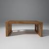 Garten Acacia Wood Dining Table with Natural Finish