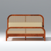 Sereno Mango wood Bed Without Box Storage in Maharani color Colour