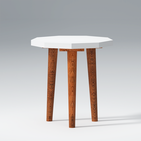 Mango Wood Side Stool