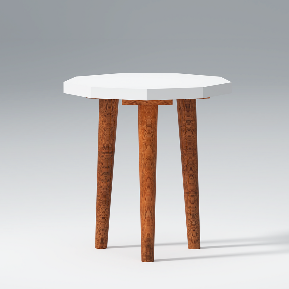 Mango Wood Side Stool