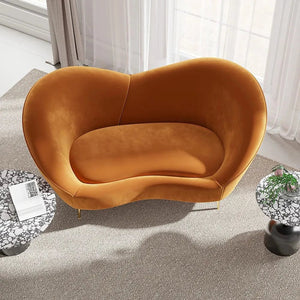 Contempo 3 Seater Sofa in Orange colour