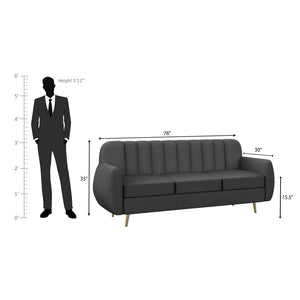 Hazy High Density Foam Sofa Set