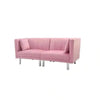 Sestik 3 Seater Sofa in pink colour