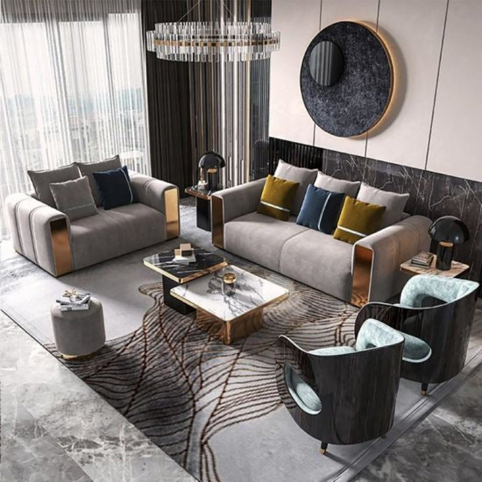 Souprava 3 Seater Sofa in grey colour