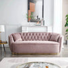 Velvive 3 Seater Sofa in Light pink colour