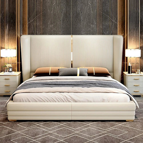 Grandiose Upholstered Bed With Box Storage