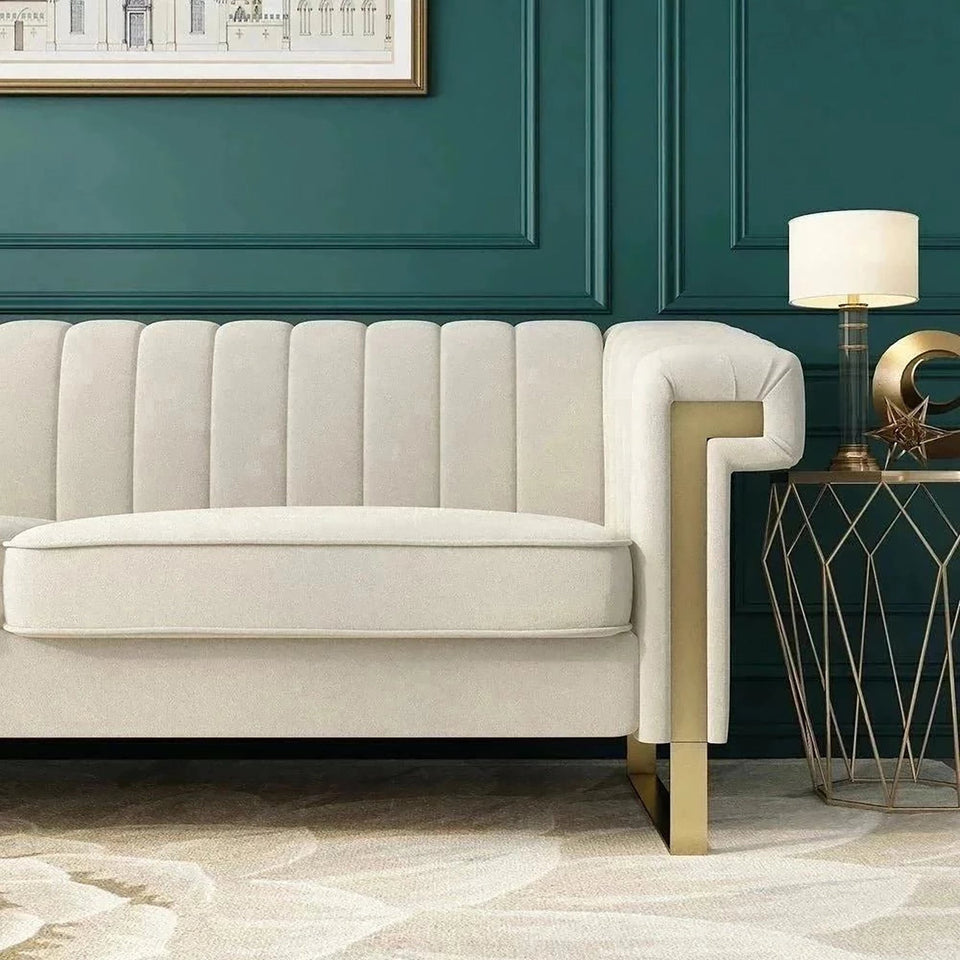 Artisanal 3 Seater Sofa in Grey colour