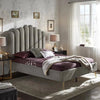 Imperial Upholstered Bed in grey Colour Without Box Storage