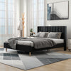 Exaltus King size Upholstered Bed Without Box Storage