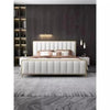 Aristocrat Upholstered Bed in White Colour With Box Storage