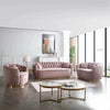 Velvive 3 Seater Sofa in Light pink colour