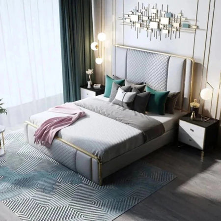 Birchville Upholstered Bed With Box Storage