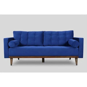 Kasur 3 Seater Sofa in Blue Colour