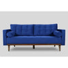 Kasur 3 Seater Sofa in Blue Colour