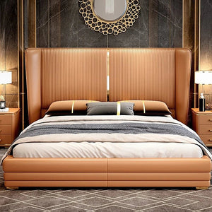 Grandiose Upholstered Bed With Box Storage