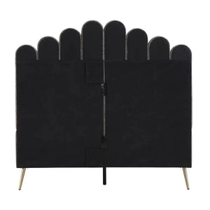 Imperial Upholstered Bed in grey Colour Without Box Storage