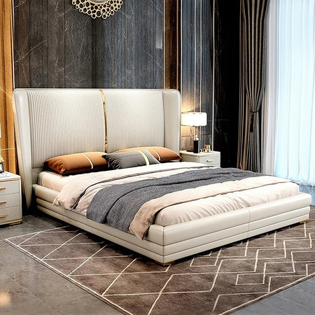 Grandiose Upholstered Bed With Box Storage