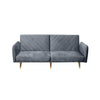 Saddlery 3 Seater Sofa in Grey colour