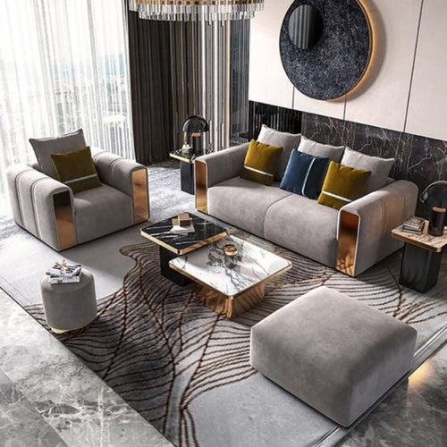 Souprava 3 Seater Sofa in grey colour