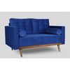 Kasur 3 Seater Sofa in Blue Colour