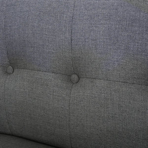 Silken 3 Seater Sofa in Orange colour