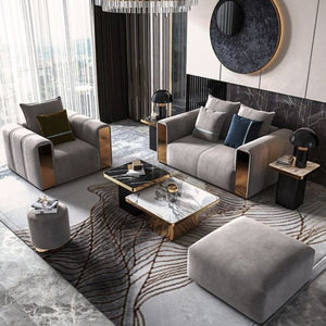 Souprava 3 Seater Sofa in grey colour