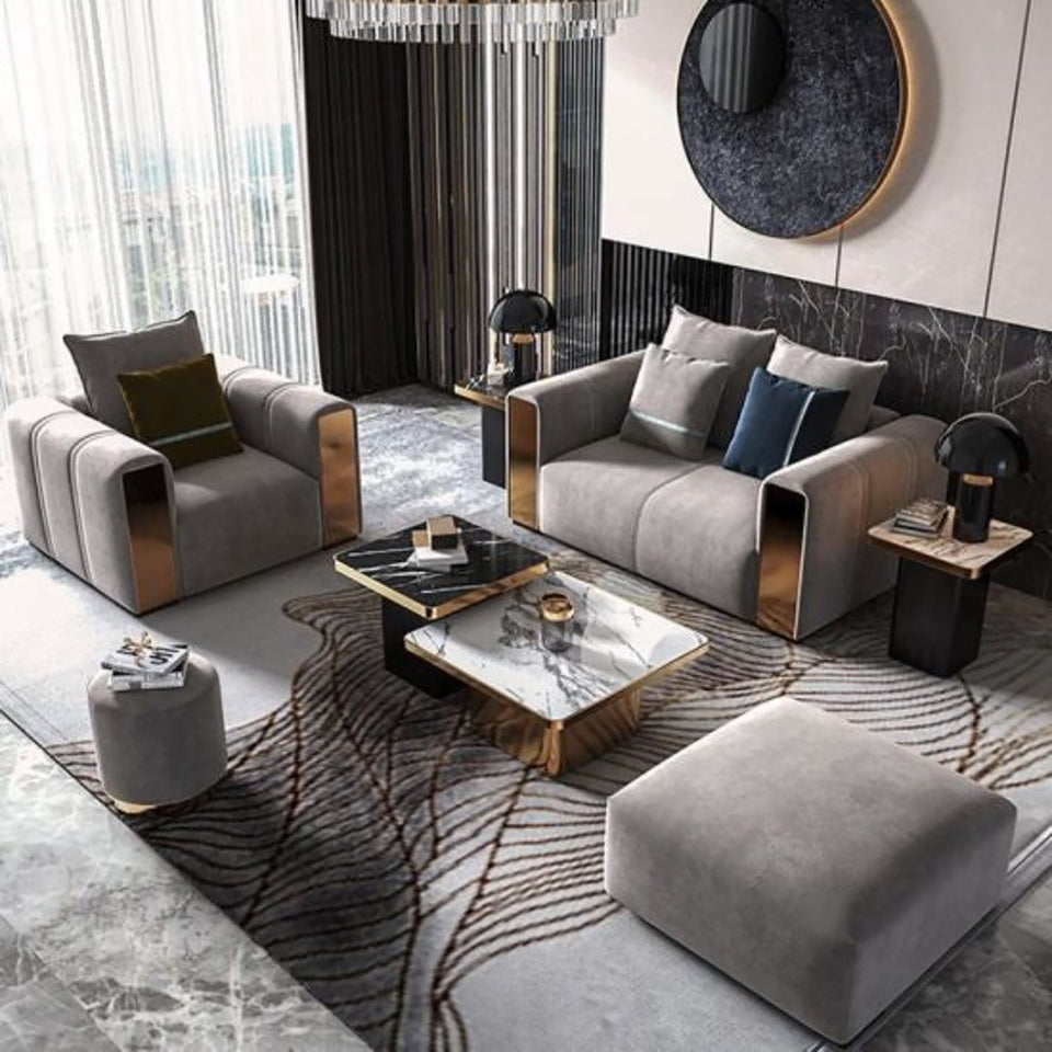 Souprava 3 Seater Sofa in grey colour