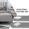 Exaltus King size Upholstered Bed Without Box Storage