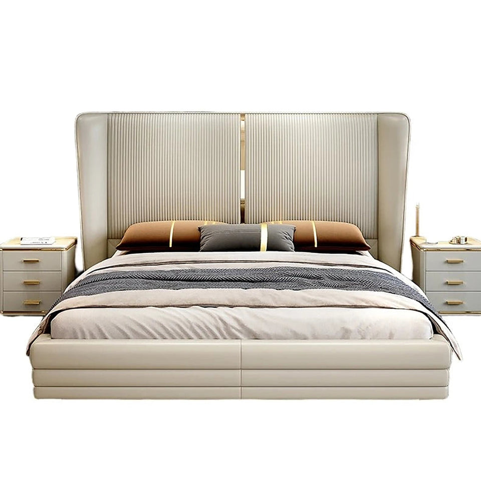 Grandiose Upholstered Bed With Box Storage
