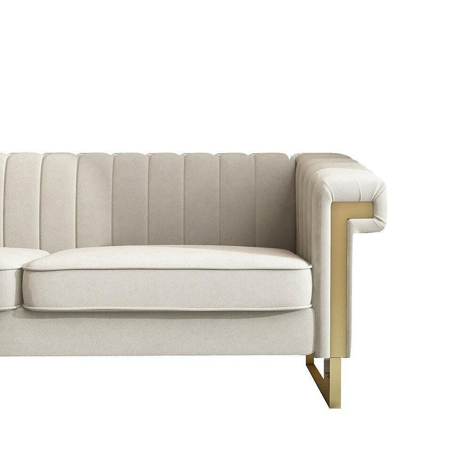 Artisanal 3 Seater Sofa in Grey colour