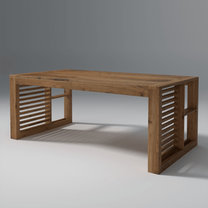 Garten Acacia Wood Dining Table with Natural Finish