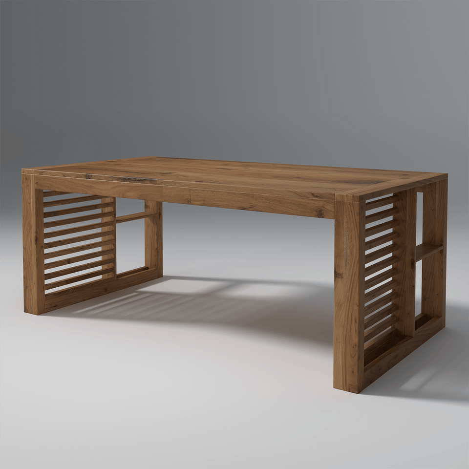 Garten Acacia Wood Dining Table with Natural Finish