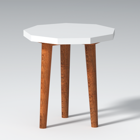 Mango Wood Side Stool