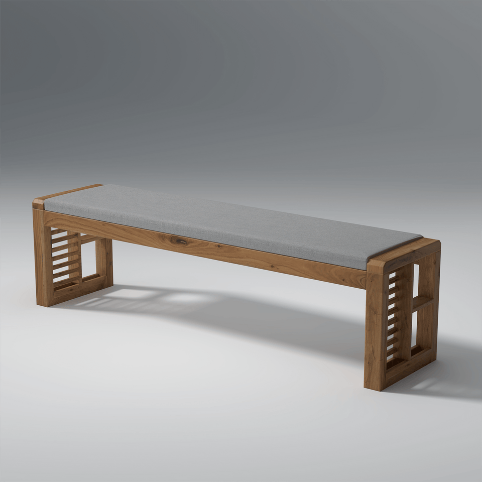 Garten Acacia Wood Dining Table with Natural Finish