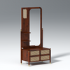 Lofti Sheesham Wood Dressing Table in Honey Brown Color